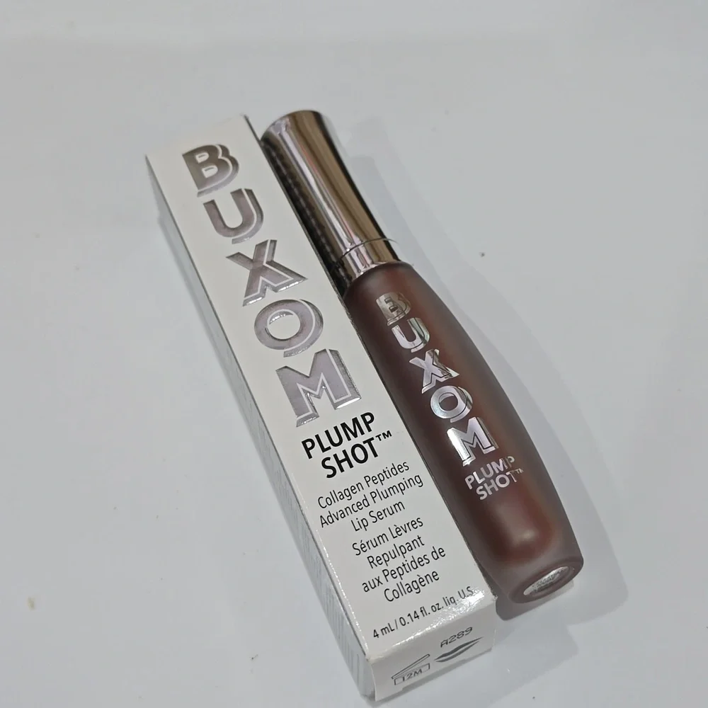 NIB ✅ Buxom #CELESTIAL NUDE Plump Shot Collagen Peptides Lip Serum  ✨ BNIB